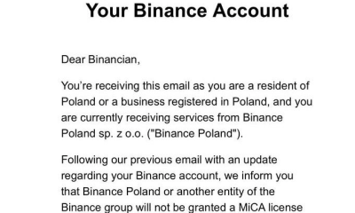 MiCA Rules Force Binance EU Service Restrictions