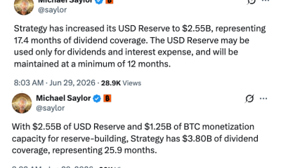 Strategy Unveils Bitcoin Framework With $2.55B Cash Reserve