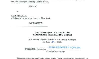 Michigan Judge Blocks Kalshi from Allowing Residents to Place Sports Bets