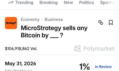 Strategy’s Bitcoin Sale Sparks Polymarket Dispute