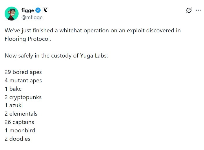 Yuga Labs Developers Rescue 68 NFTs From Flooring Exploit