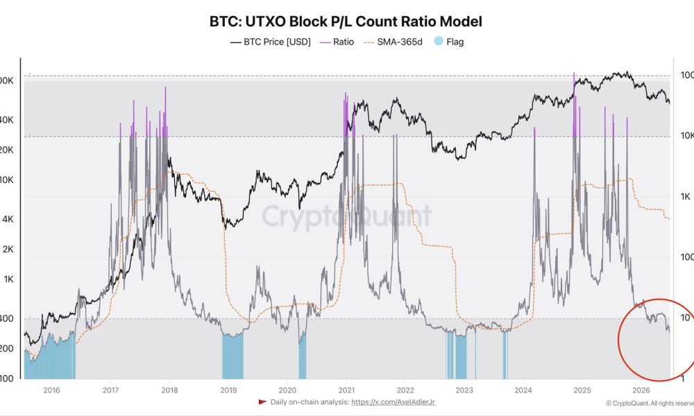 Bitcoin UTXO Signal Points to Bear Market Bottom