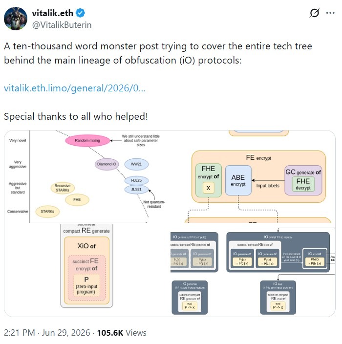 Vitalik Details Cryptographic Path To Private Onchain Voting