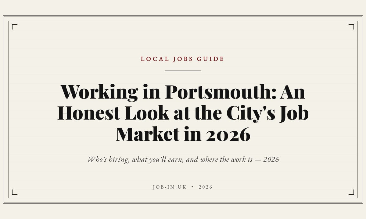 OPINION: Working in Portsmouth: An Honest Look at the City's Job Market in 2026