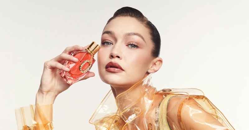 Rabanne million gold her pure diamonds campaign