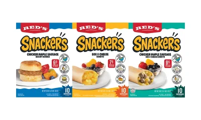 Red’s All Natural adds frozen snack line
