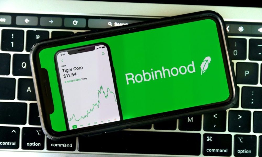 Robinhood logo.