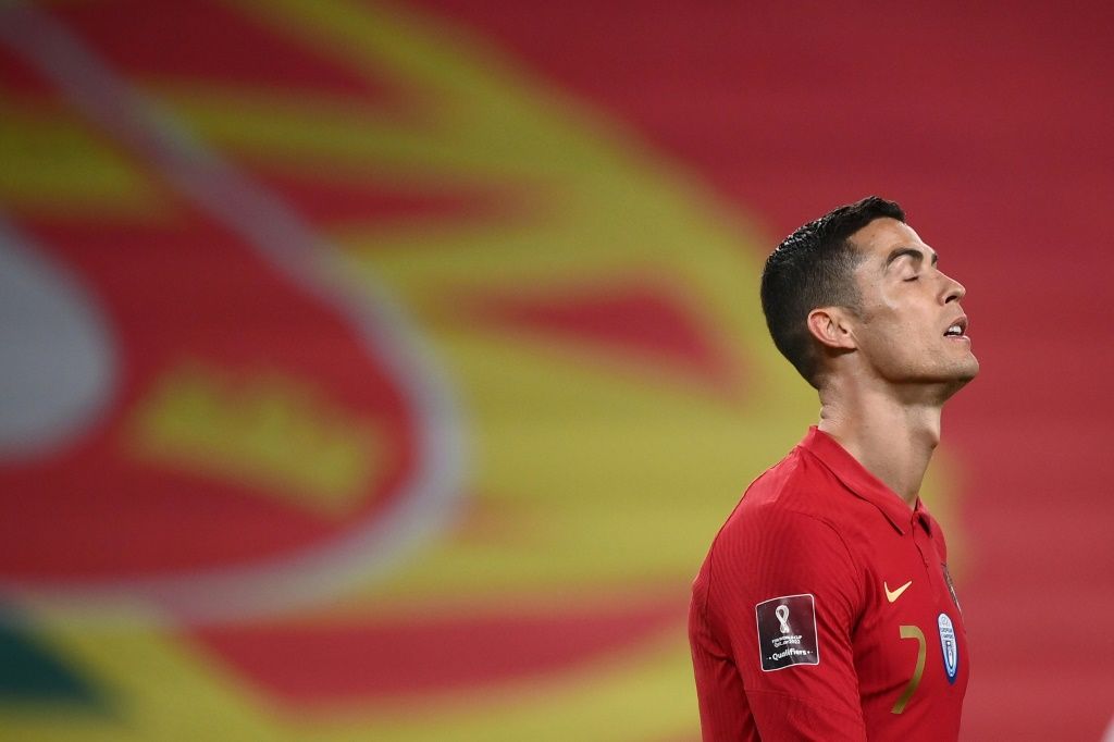 Ronaldo failed to add to his tally of 102 international goals
