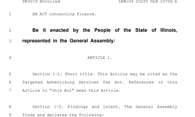 Crypto Tax in Illinois FY2027 Budget is One Step Away from Becoming Law