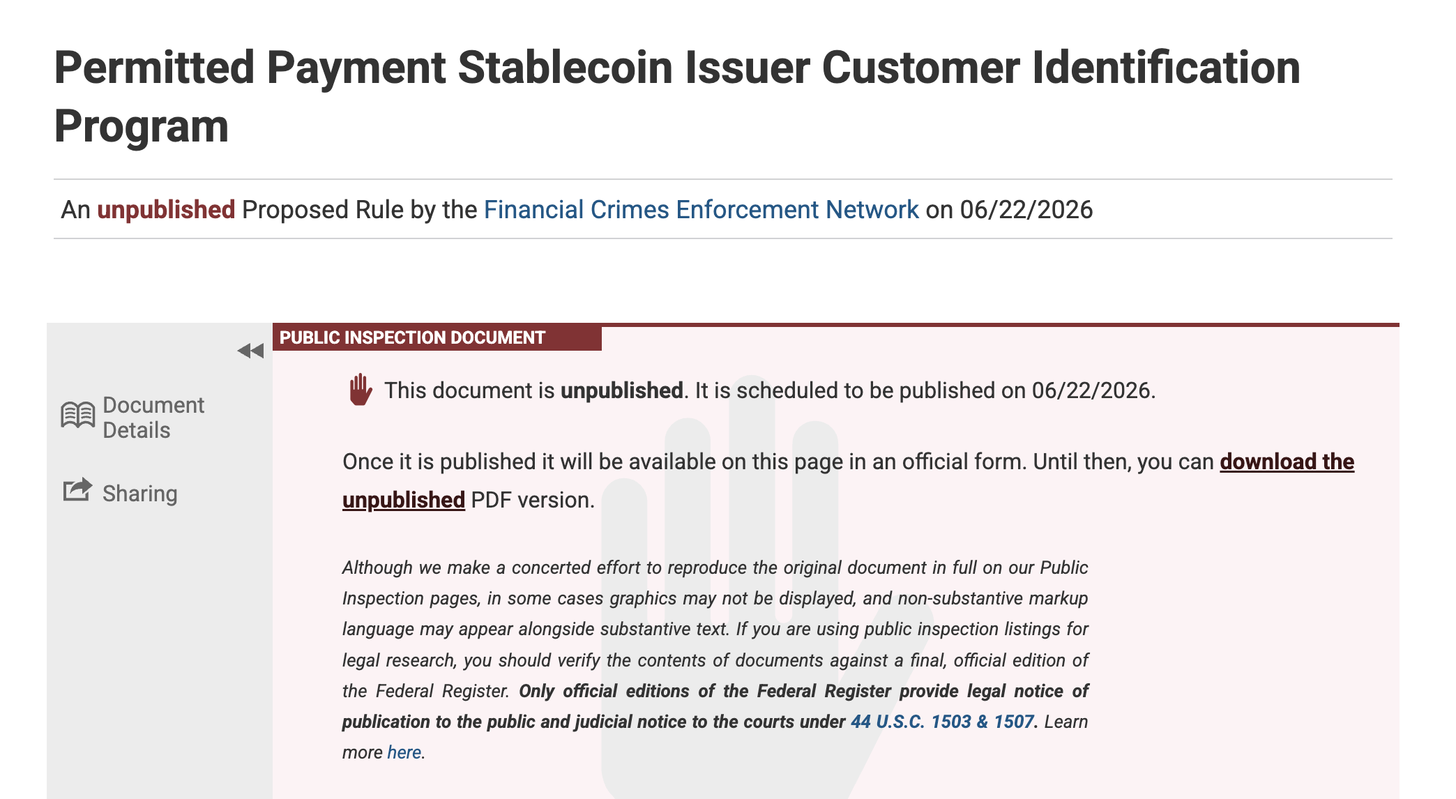 US Agencies Push User ID Requirements for Stablecoin Issuers Akin to Regulated Banks