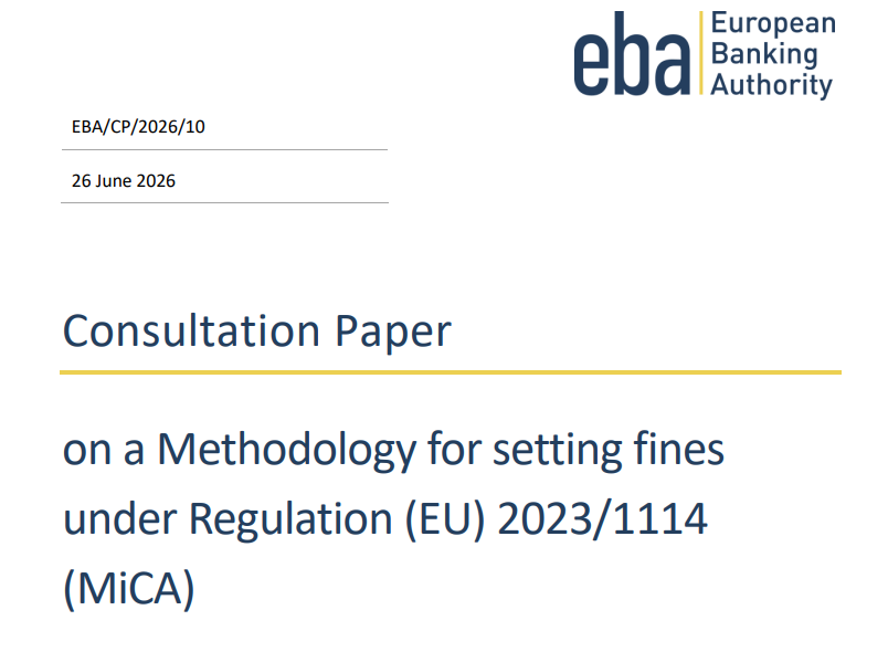 EBA Unveils Stablecoin Fines Matrix