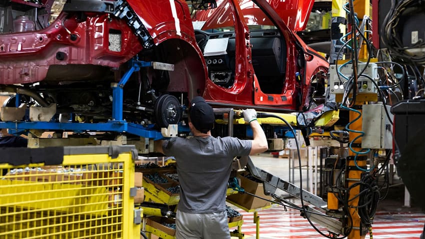 UK car production rises for first time in 2026 as exports rebound