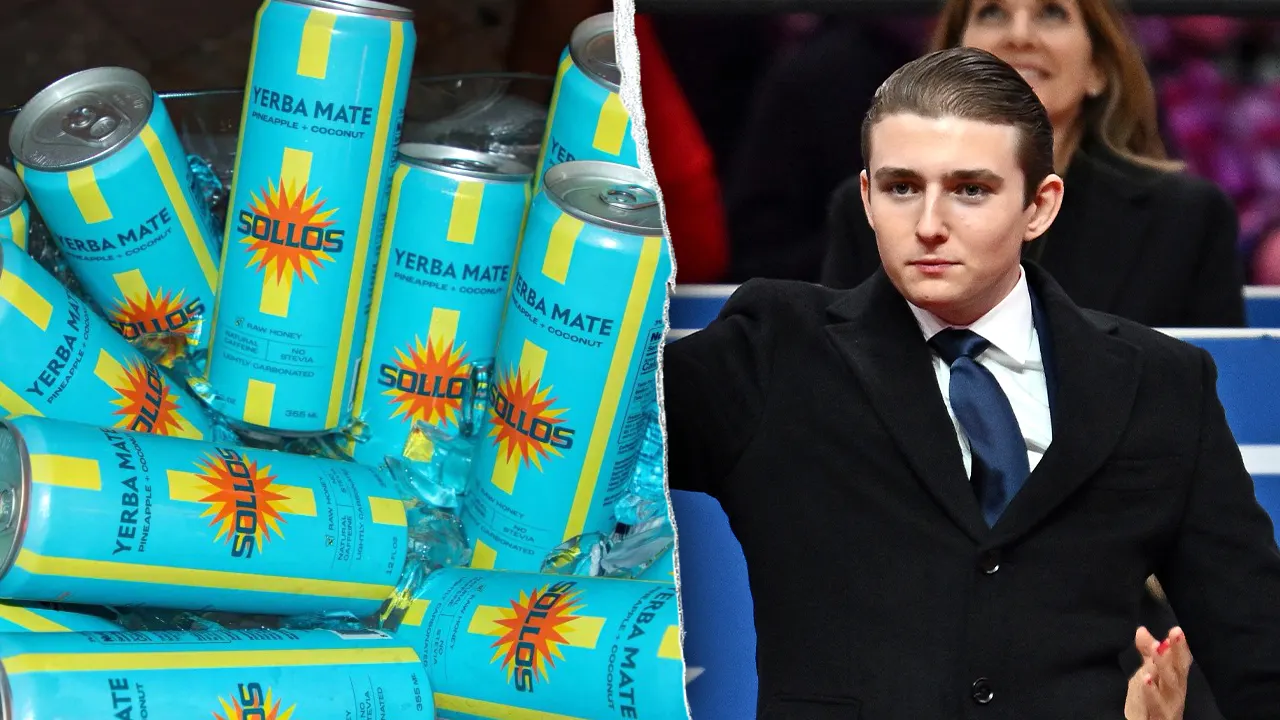 Barron Trump-linked beverage brand launches Florida-inspired drink
