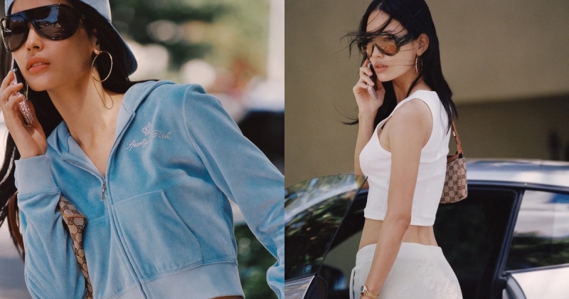 Sporty rich juicy couture
