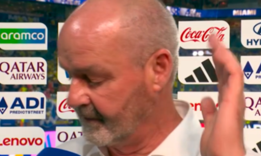 Scotland boss Steve Clarke storms out of tense interview after Brazil defeat | Football