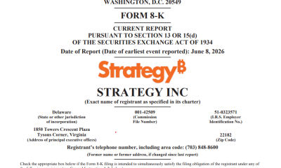 Strategy Buys 1,550 Bitcoin, Expands Holdings to 845,256 BTC