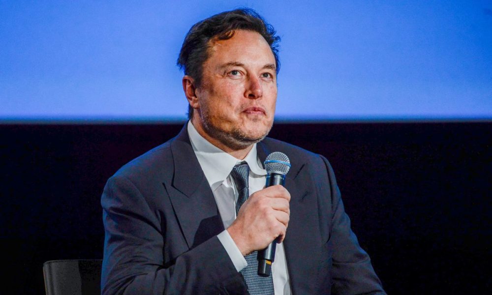 Tesla founder Elon Musk attends Offshore Northern Seas 2022 in Stavanger