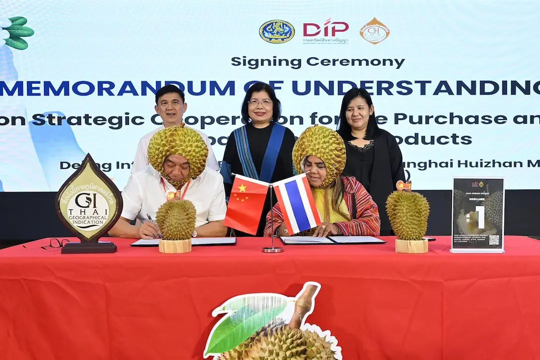 Thailand Secures 500-Ton Durian Deal in Shanghai Trade Mission