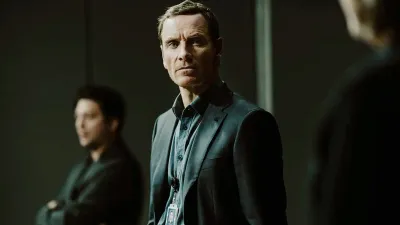 Michael Fassbender in The Agency