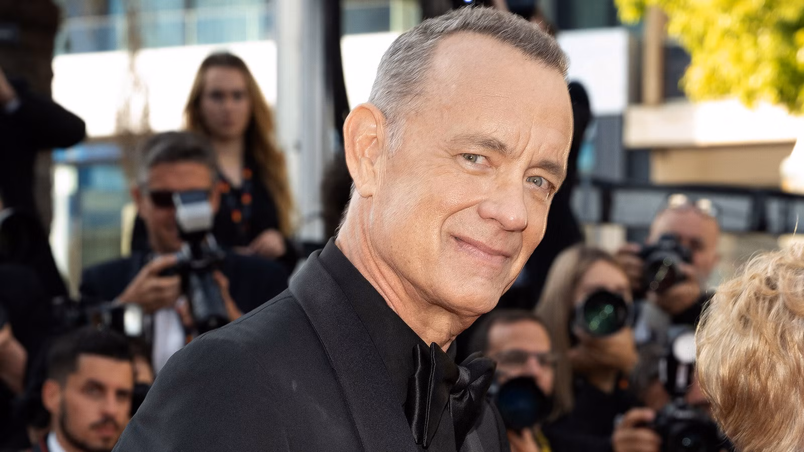 Tom Hanks on the red carpet