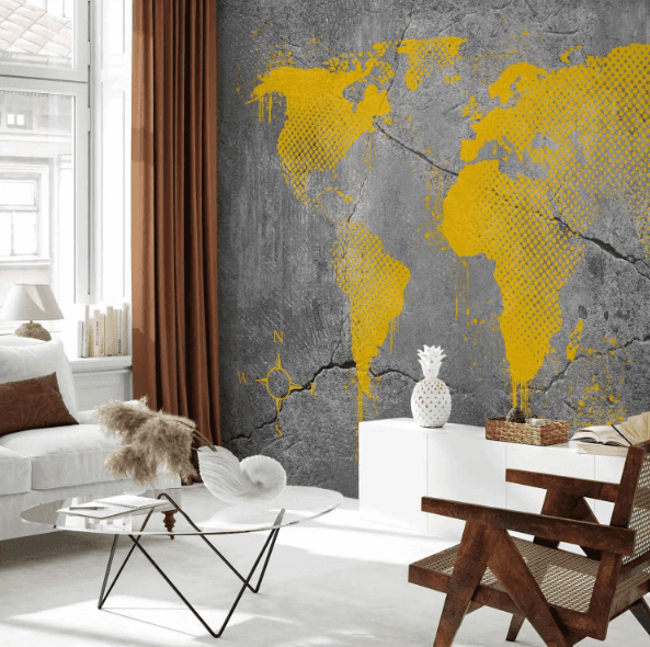 Top 10 World Map Wallpapers: Which Style Best Fits Your Room?