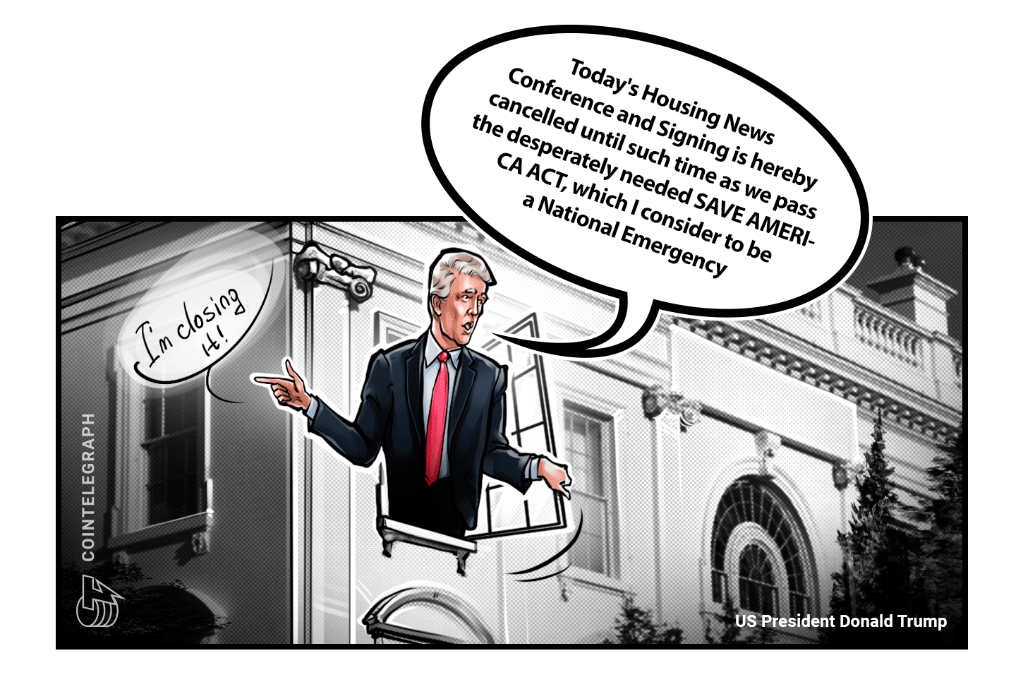 Trump on housing bill