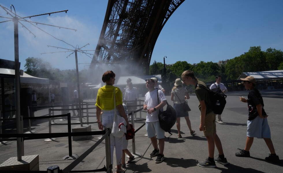 France restricts booze in public as heat wave bakes Europe