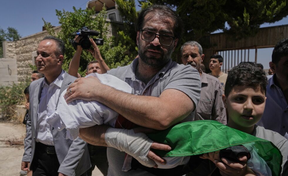 Israeli troops kill baby in West Bank, Palestinian officials say