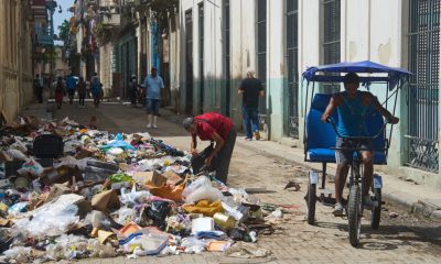 Fuel shortages leave Havana streets piled with garbage