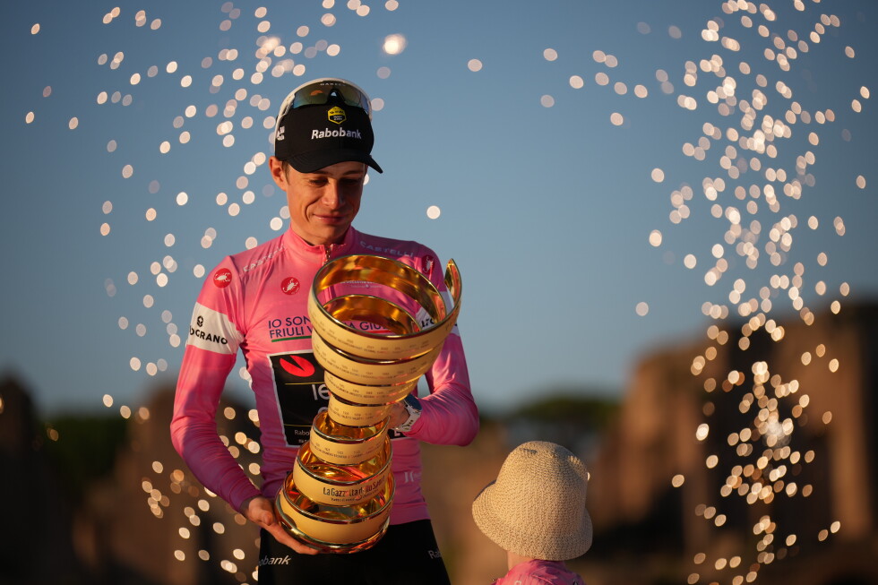Danish cyclist Jonas Vingegaard wins Giro d’Italia