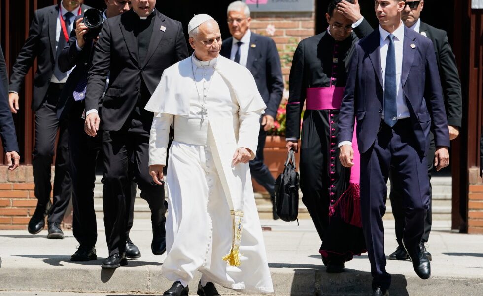 Pope Leo XIV meets with 6 clergy abuse survivors during a trip to Spain