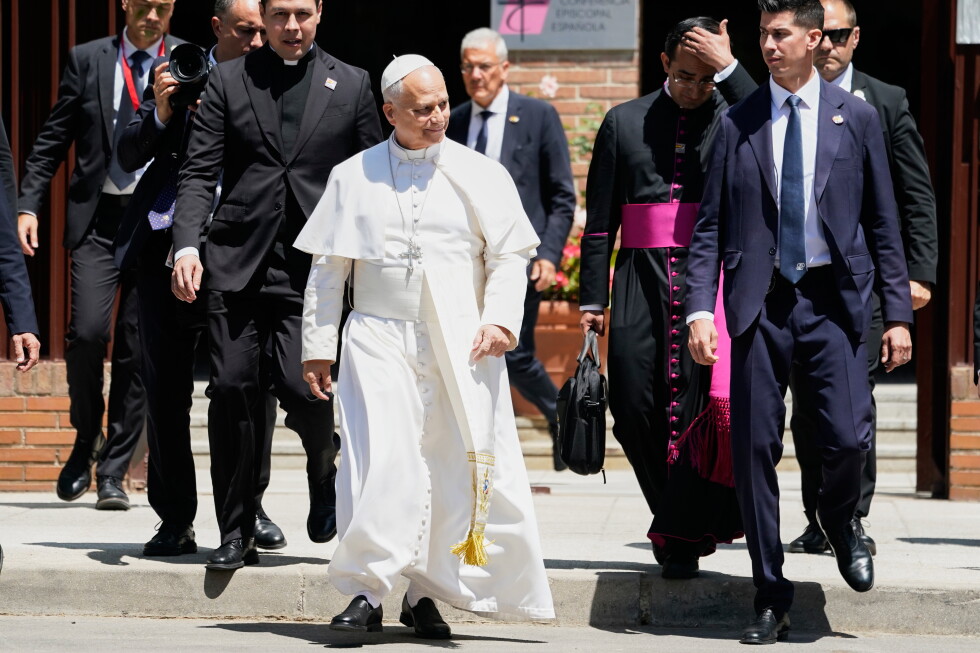 Pope Leo XIV meets with 6 clergy abuse survivors during a trip to Spain