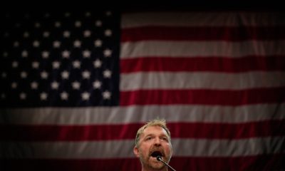 Platner's wife says news coverage of Senate hopeful's sexual texts are shameful