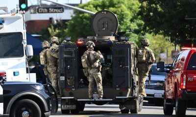 Man barricades himself inside building in California city of Bakersfield, police say