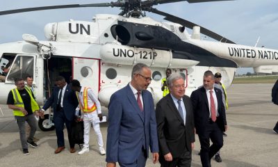 UN Secretary-General Guterres visits Haiti as gang violence soars