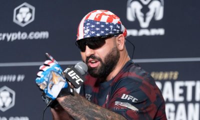 UFC fighters say they're honored to compete in front of President Trump