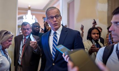 Senate works overnight as Republicans debate limits on Trump settlement