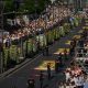 1 million turn out for pope's Mass in Spain and iconic procession along flower-carpeted route