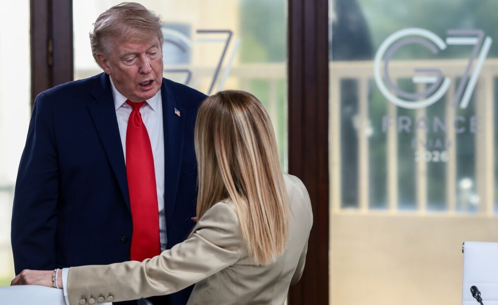 Trump deepens the dustup with Italy's Meloni over disputed G7 photo