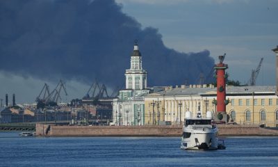 Ukrainian drones strike oil terminal in St. Petersburg, says Zelenskyy