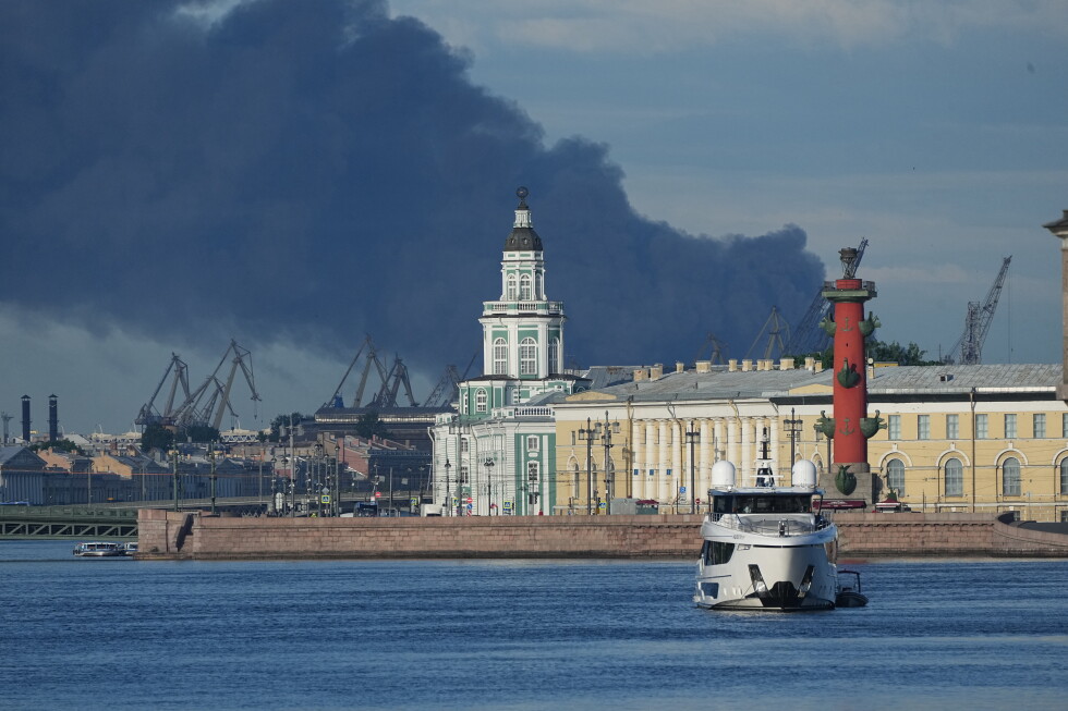 Ukrainian drones strike oil terminal in St. Petersburg, says Zelenskyy