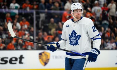 Blues acquire Brandon Carlo from the Maple Leafs in a trade at the NHL draft