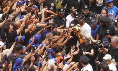 Knicks victory parade rocks New York as fans fill the streets