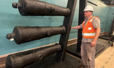 Historic cannons from the American Revolution arrive at Georgia museum