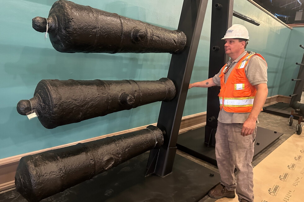 Historic cannons from the American Revolution arrive at Georgia museum