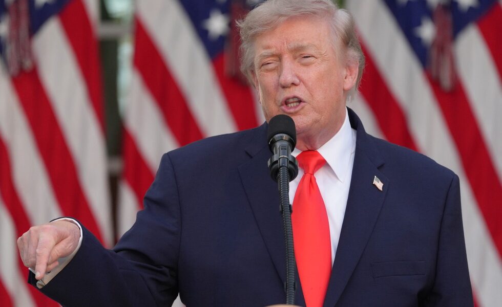 Trump threatens 100% tariff on countries that tax US digital services