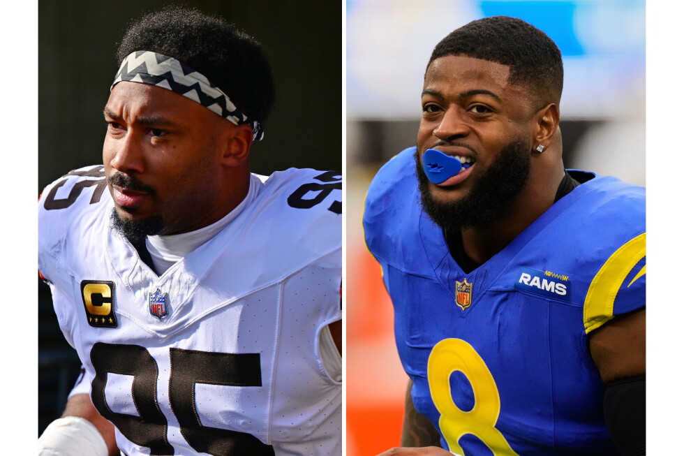 Browns trading Myles Garrett to Rams, AP sources say