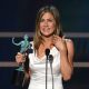 US actress Jennifer Aniston said she had feelings for her co-star David Schwimmer early on in the making of "Friends"