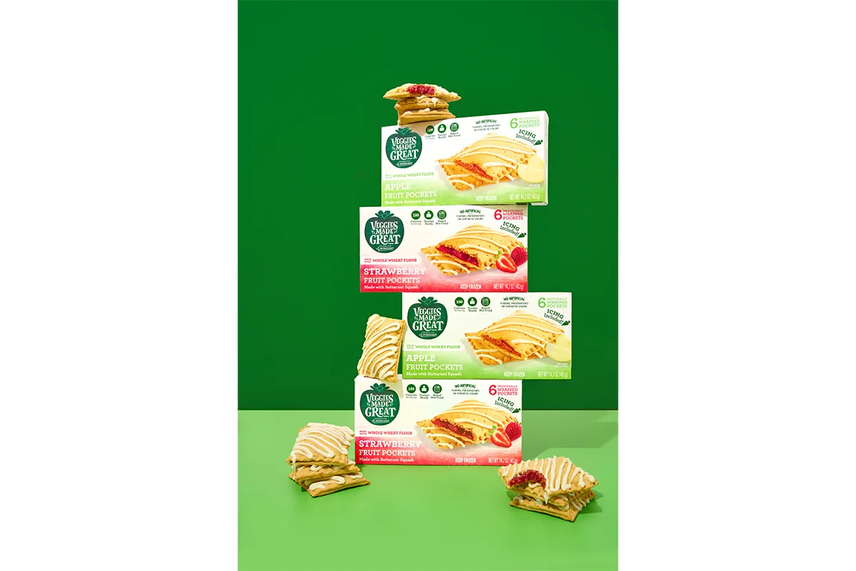 Veggie-focused comfort food maker enters frozen pastry category