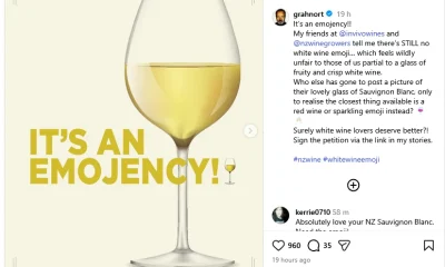 Graham Norton backs call for a white wine emoji
